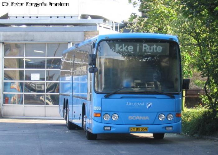 Connex 2838, Århus Rutebilstation