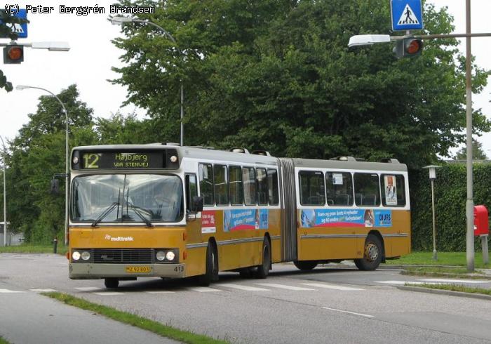 Århus Sporveje 413, Brovej/Brohaven - Linie 12