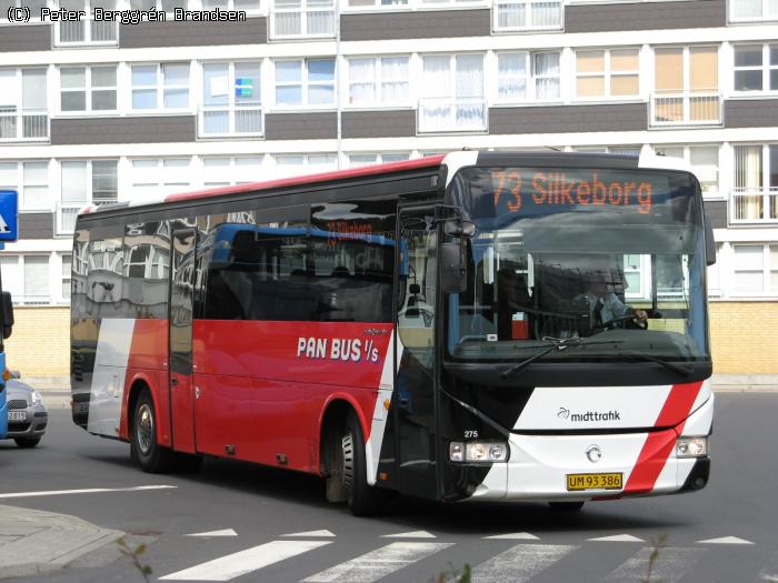 Pan Bus 275, Randers Busterminal - Rute 73
