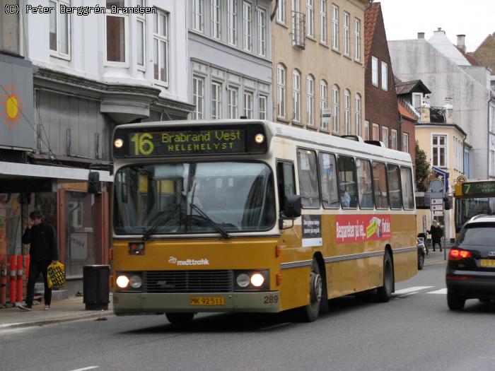 Århus Sporveje 289, Nørregade - Linie 16