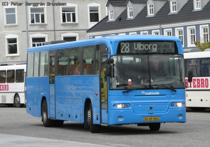 Skjern Bilen 023, Holstebro Rutebilstation - Rute 28