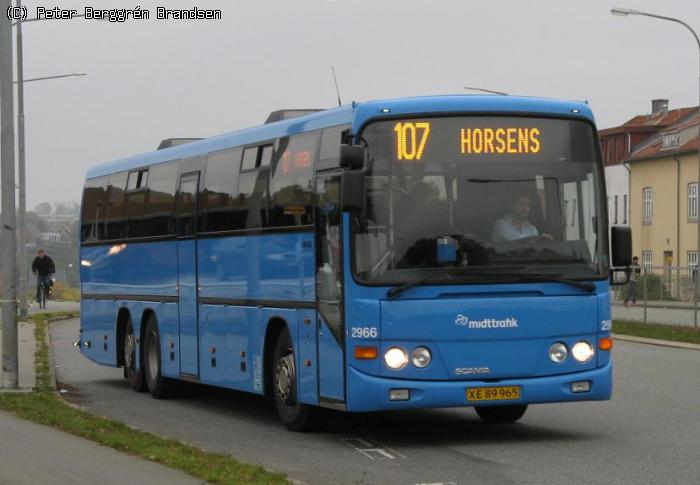 Arriva 2966, Skanderborg St. - Rute 107