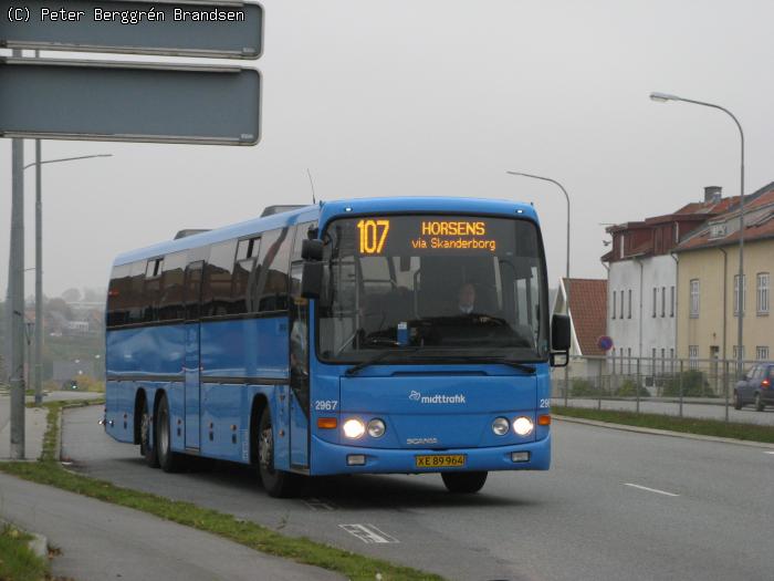 Arriva 2967, Skanderborg St. - Rute 107