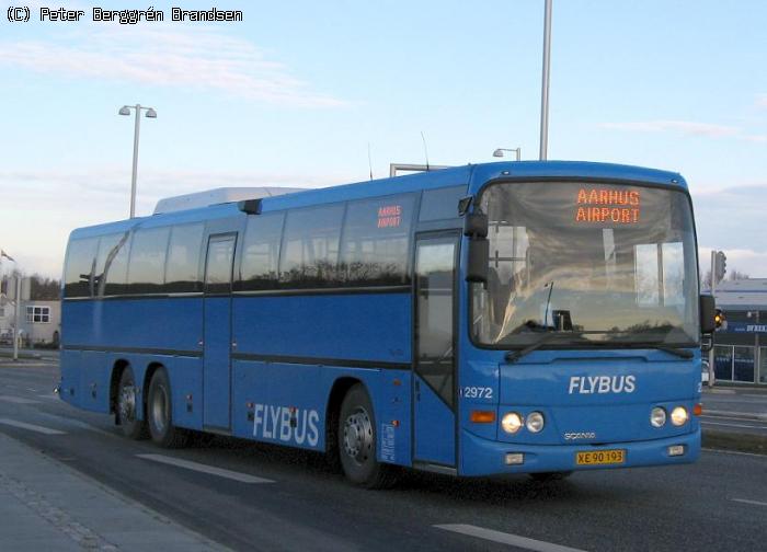 Arriva 2972, Grenåvej, Skæring - Flybus