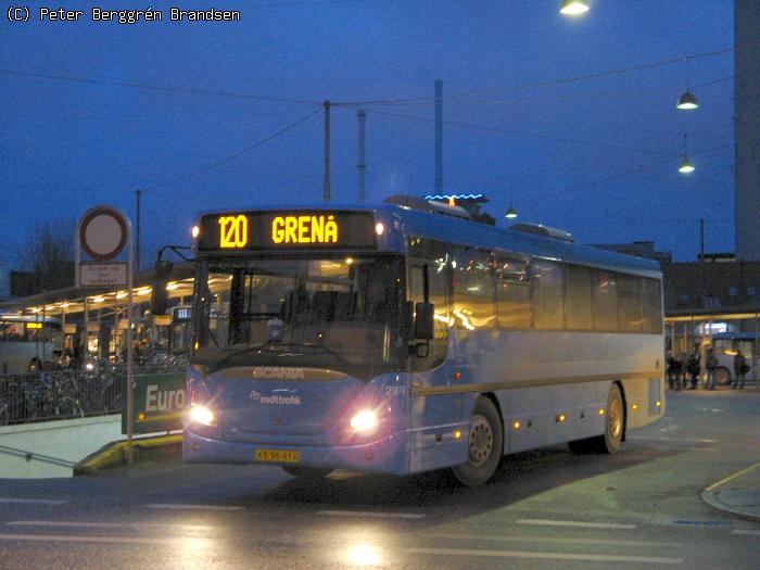 Arriva 2976, Århus Rutebilstation - Rute 120