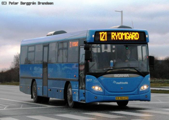 Arriva 2977, Grenåvej, Skæring - Rute 121