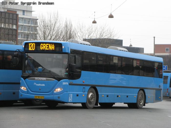 Arriva 2978, Århus Rutebilstation - Rute 120