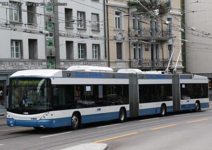 VBZ 77, Zürich - Linie 31