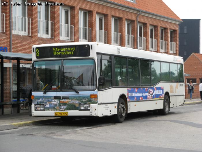 NF Turistbusser 34, Slotsgade - Linie 8