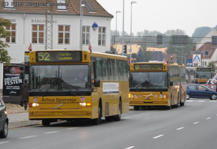 Århus Sporveje 358 mm., Viby Torv