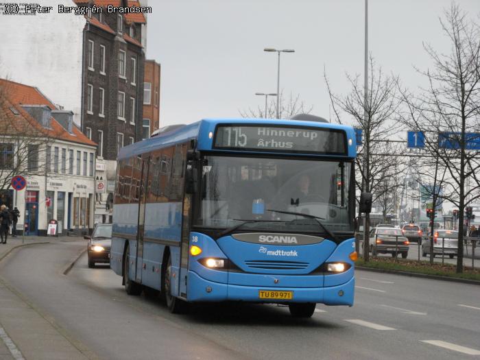 De Grønne Busser 38, Dynkarken, Århus - Rute 115