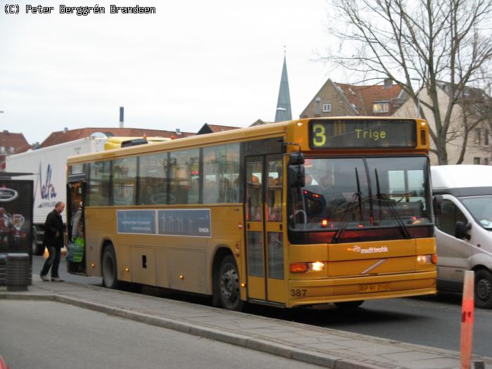 Århus Sporveje 387, Nørrebrogade - Linie 3