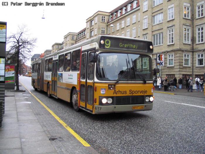 Århus Sporveje 417, Park Allé - Linie 9