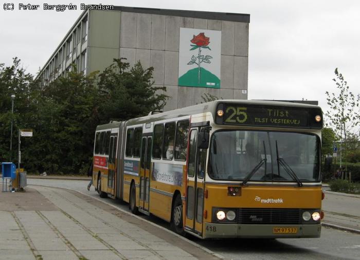 Århus Sporveje 418, Søndervang - Linie 25 