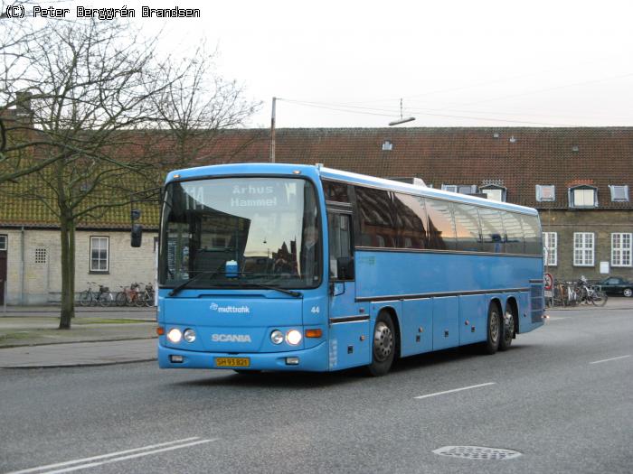 De Grønne Busser 44, Århus Rutebilstation - Rute 114