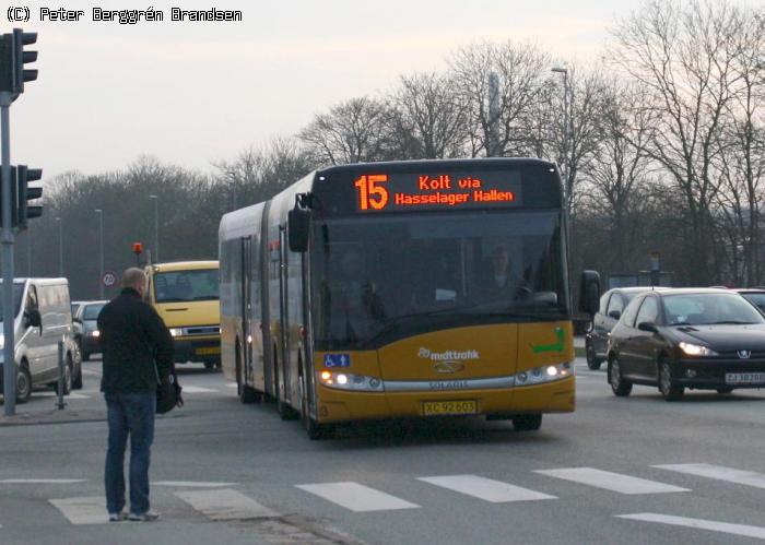 Århus Sporveje 483, Skanderborgvej - Linie 15