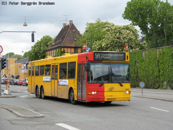 Arriva 1392, Bernstorffsgade, København - Linie 5A