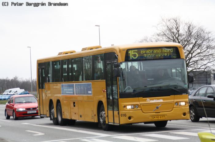 Århus Sporveje 616, Skanderborgvej - Linie 15