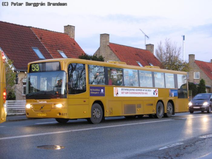 Århus Sporveje 627, Lystrupvej - Linie 53