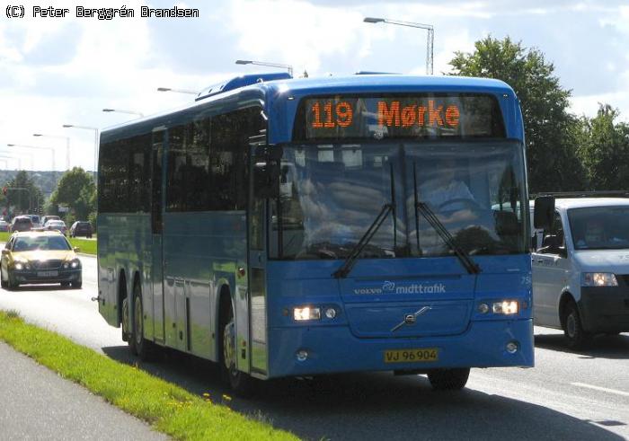 Veolia 7545, Grenåvej, Egå - Rute 119