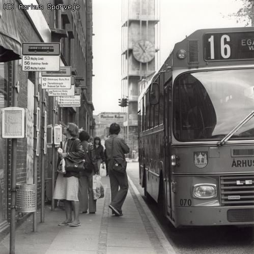 Århus Sporveje 070, Hans Hartvig Seedorffs Stræde - Linie 16