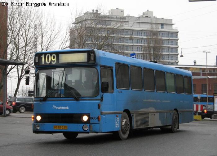 Arriva 8664, Århus Rutebilstation - Rute 109