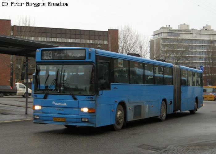 Arriva 8739, Århus Rutebilstation - Rute 103