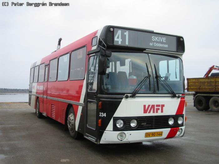 Pan Bus 234, Nykøbing Mors Rutebilstation - Rute 41
