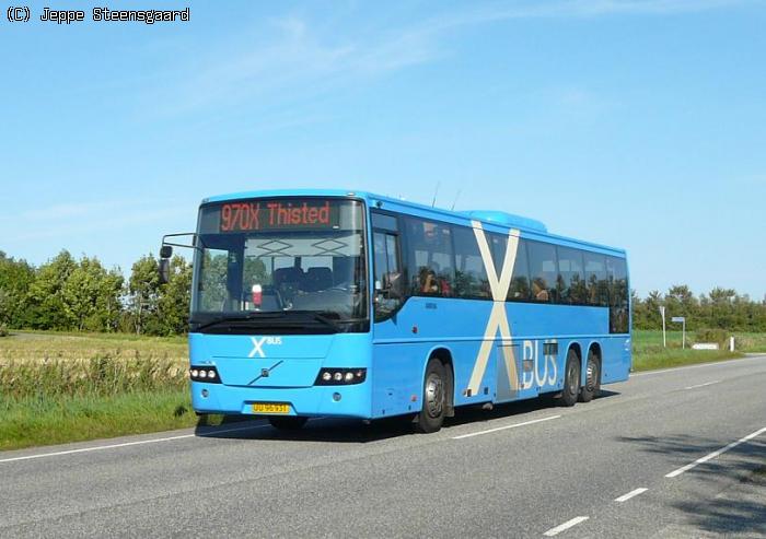 Arriva 8504, nær Fjerritslev - Rute 970X