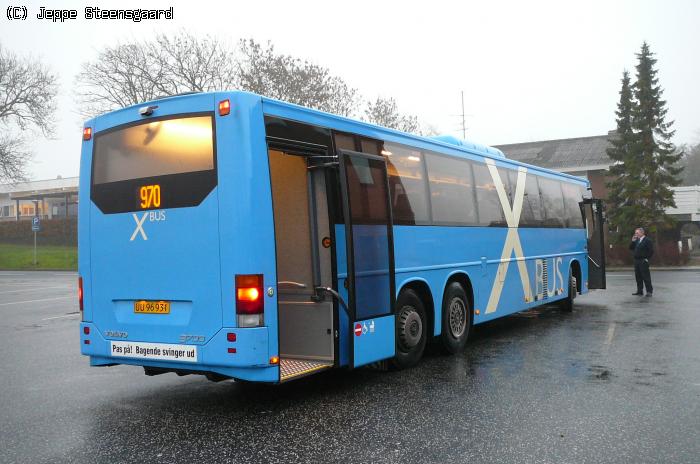 Arriva 8504, Fjerritslev Busterminal - Rute 970X