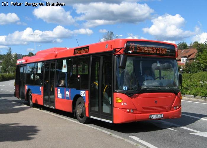 Norgesbuss 476, Storo - Linie 23