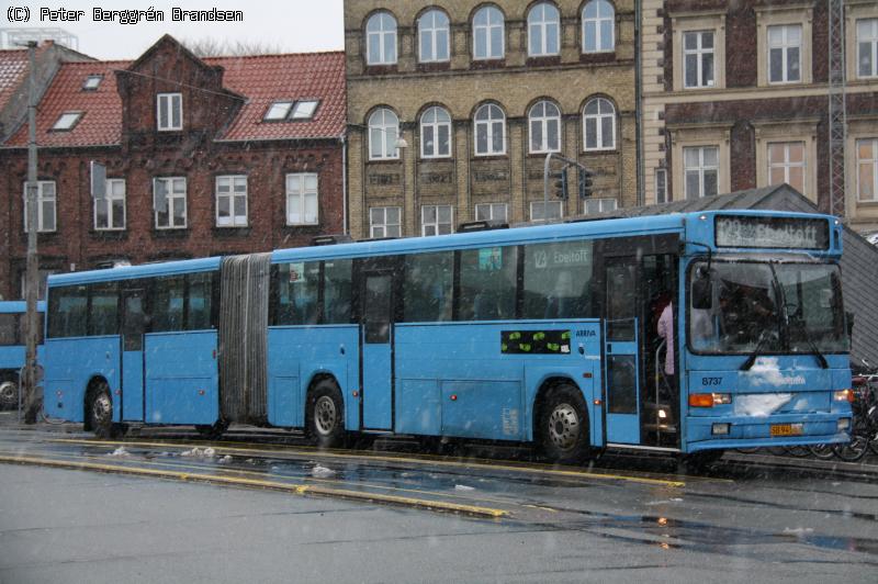 Arriva 8737, Århus Rutebilstation - Rute 123