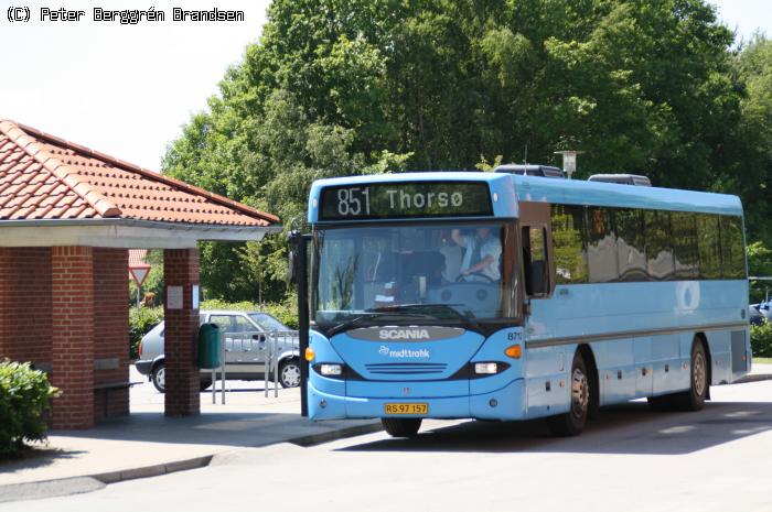 Arriva 8712, Torvet, Thorsø - Rute 851