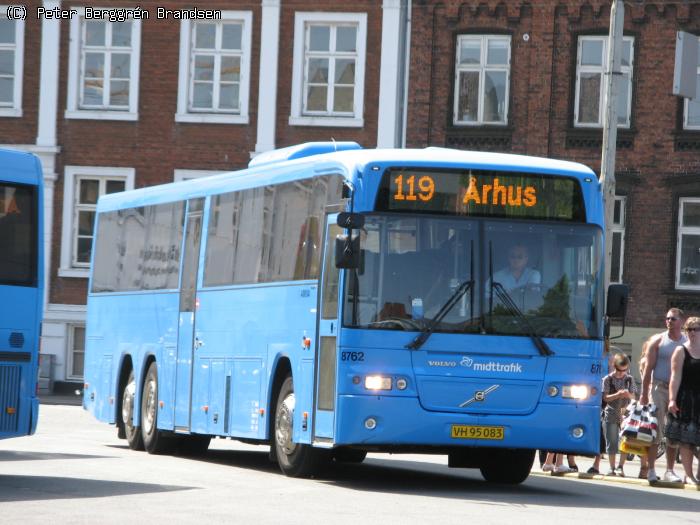 Arriva 8762, Århus Rutebilstation - Rute 119