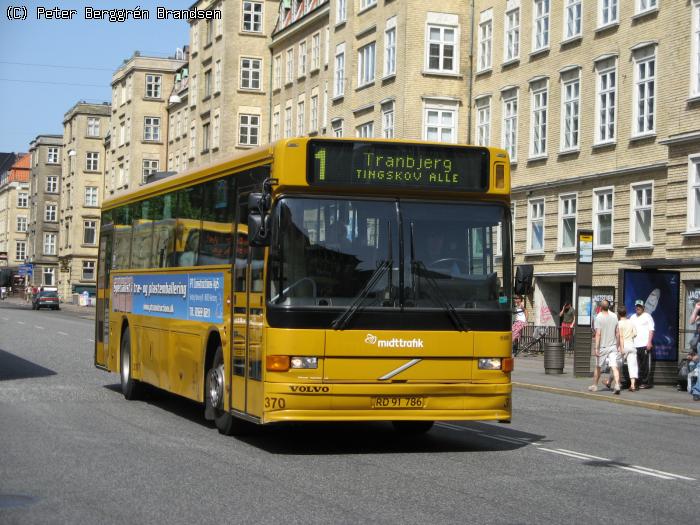 Århus Sporveje 370, Park Allé - Linie 1