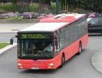 UniBuss 506, Nationaltheatret - Linie 54