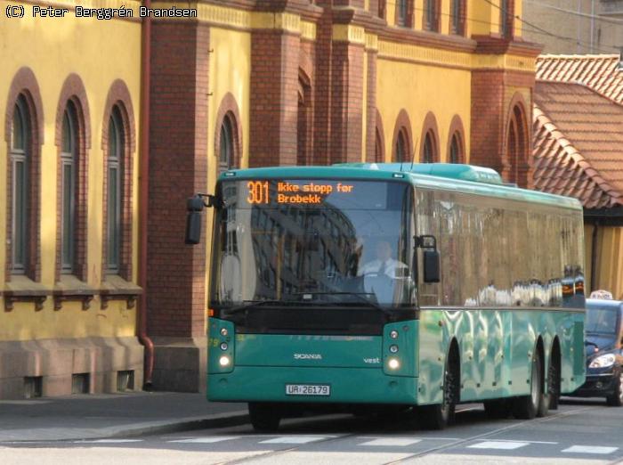 Nettbuss 1879, Storgata - Rute 301