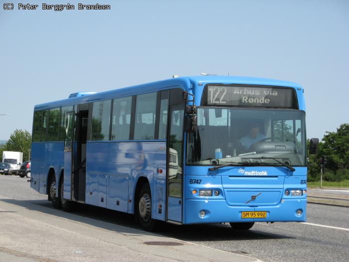 Arriva 8747, Grenåvej, Vejlby - Rute 122 nedbrudt!