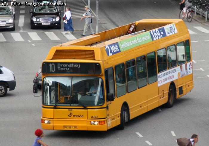 Arriva 1480, Vesterbrogade, København - Linie 10