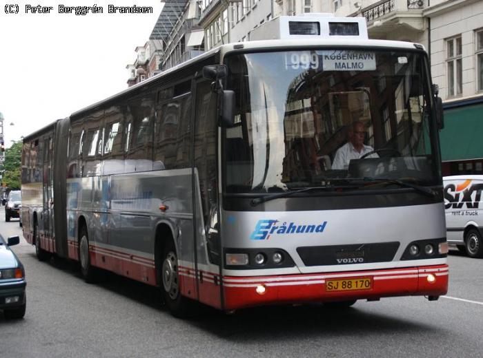 Gråhundbus 17, Vester Voldgade, København - Rute 999