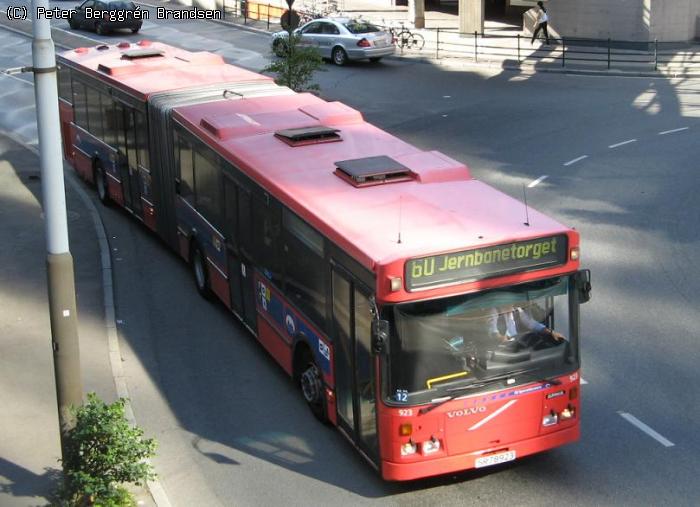 UniBuss 923, Biskop Gunnerus Gate - Linie 60