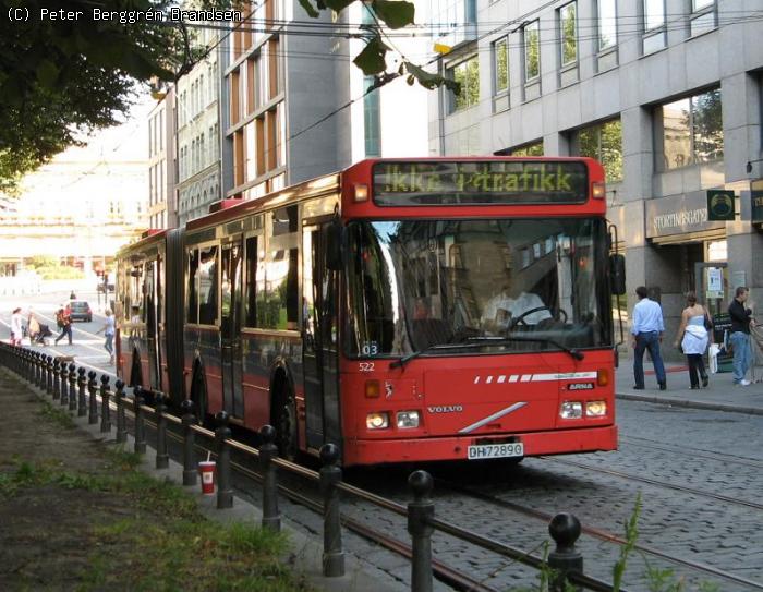 Norgesbuss 522, Stortingsgata