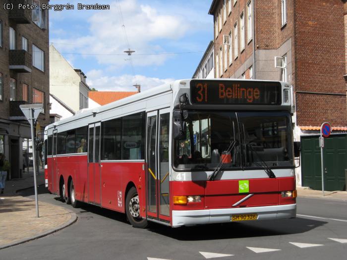 Odense Bybusser	41,	Asylgade	- Linie	31