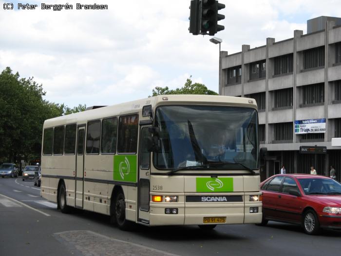 Arriva	2538,	Thomas B. Thriges Gade, Odense	- Rute	?