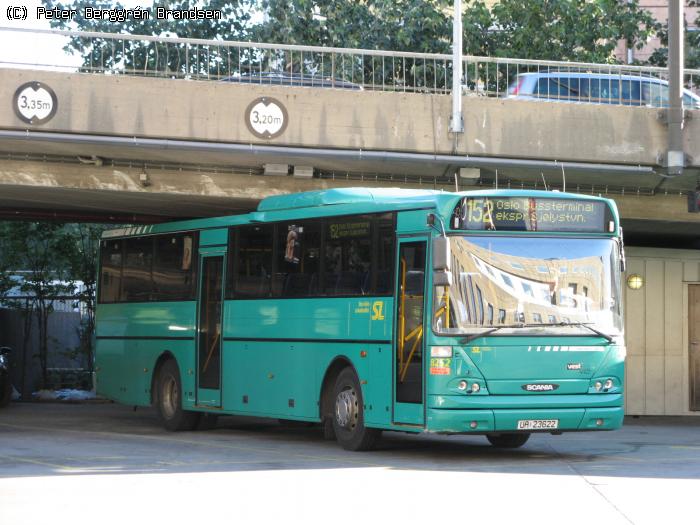 Norgesbuss 252, Oslo Bussterminal - Rute 152