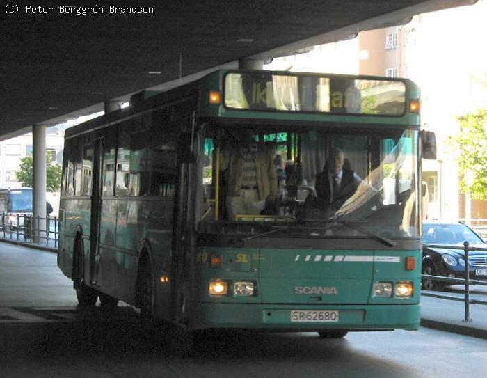 Norgesbuss	80,	Oslo Bussterminal