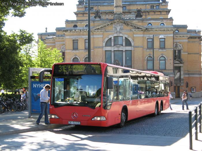 Unibuss	450(?),	Nationaltheatret - Linie 31E