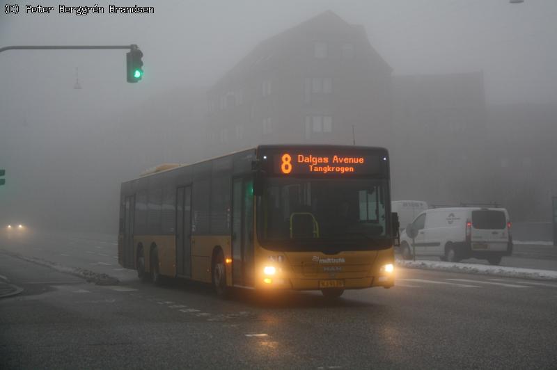 Århus Sporveje 651, Nordre Ringgade - Linie 8