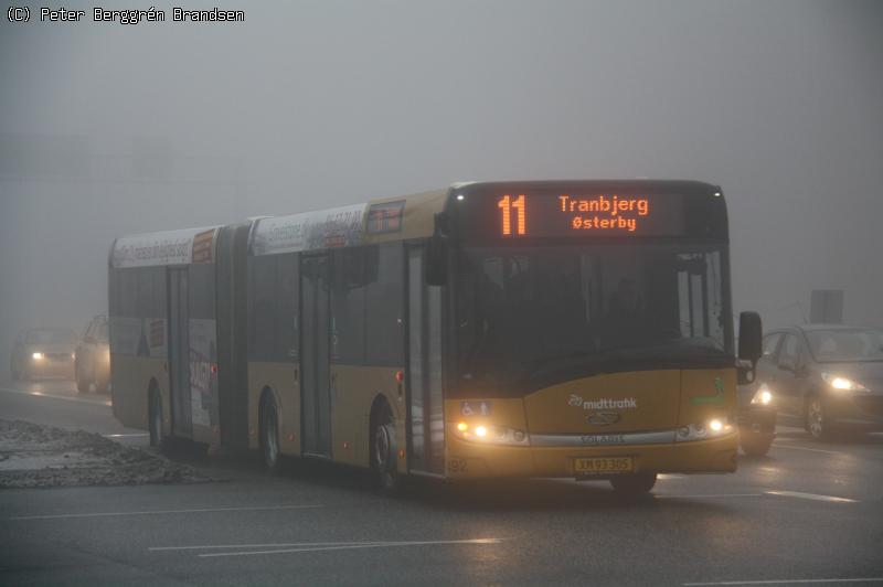 Århus Sporveje 492, Randersvej - Linie 11