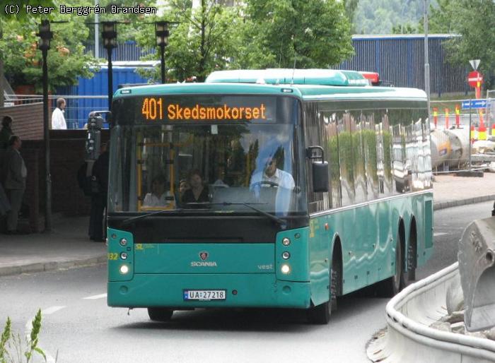 Norgesbuss UA27218, Helsfyr - Rute 401